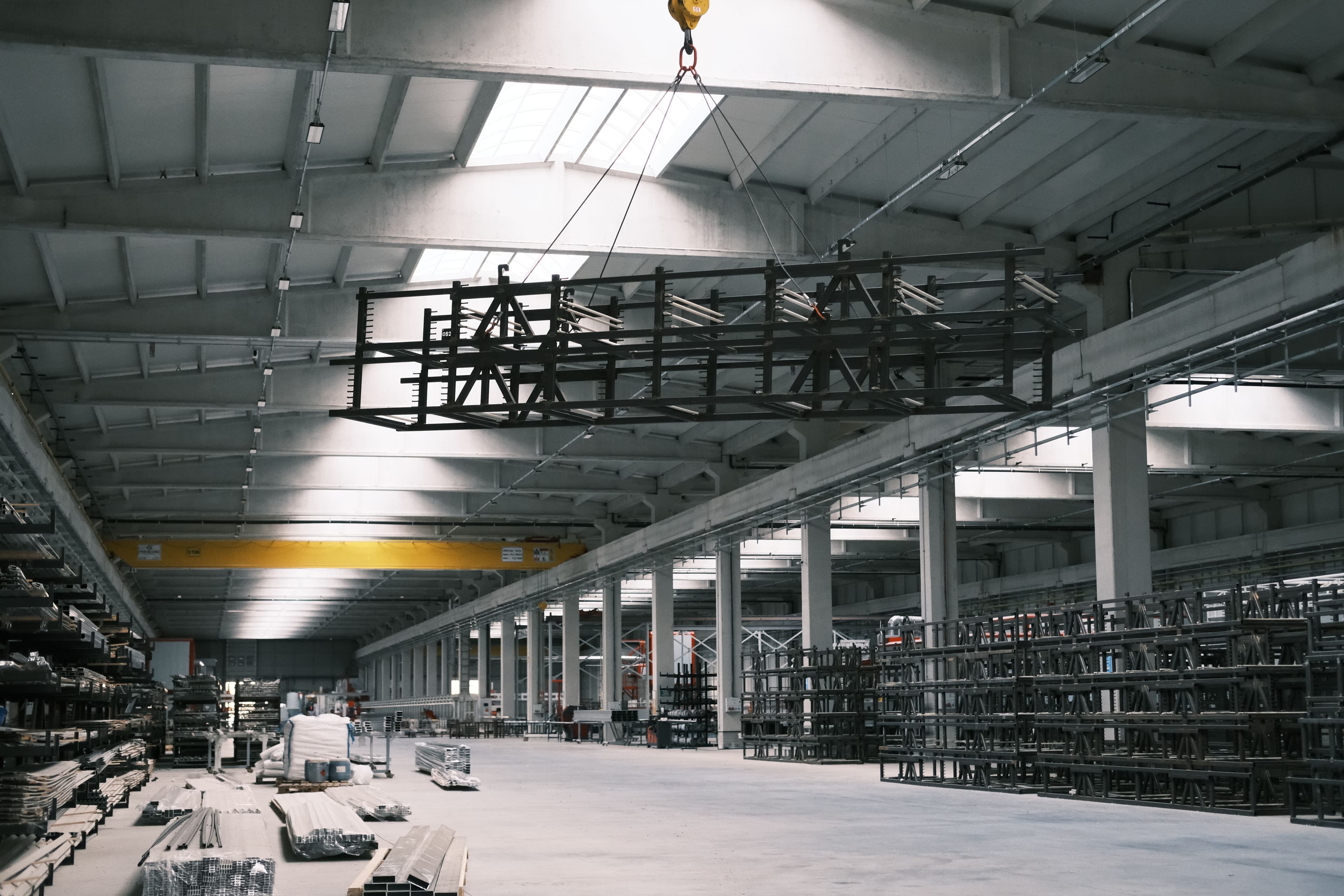 Steel stock at Arsal Steel Traders